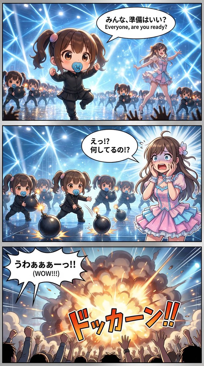 High-detail story-art layout with frames and speech bubbles 2