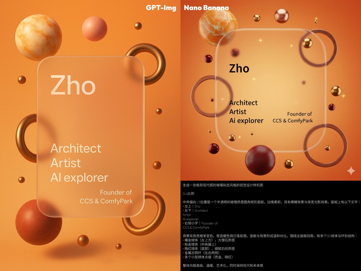 Glassmorphism personal branding mockup