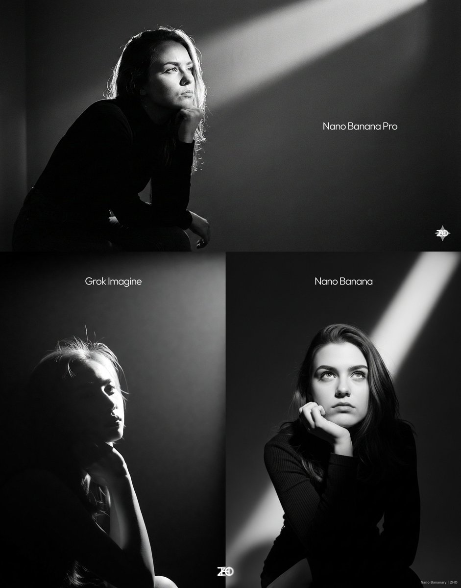 Moody cinematic portrait from a photo 2