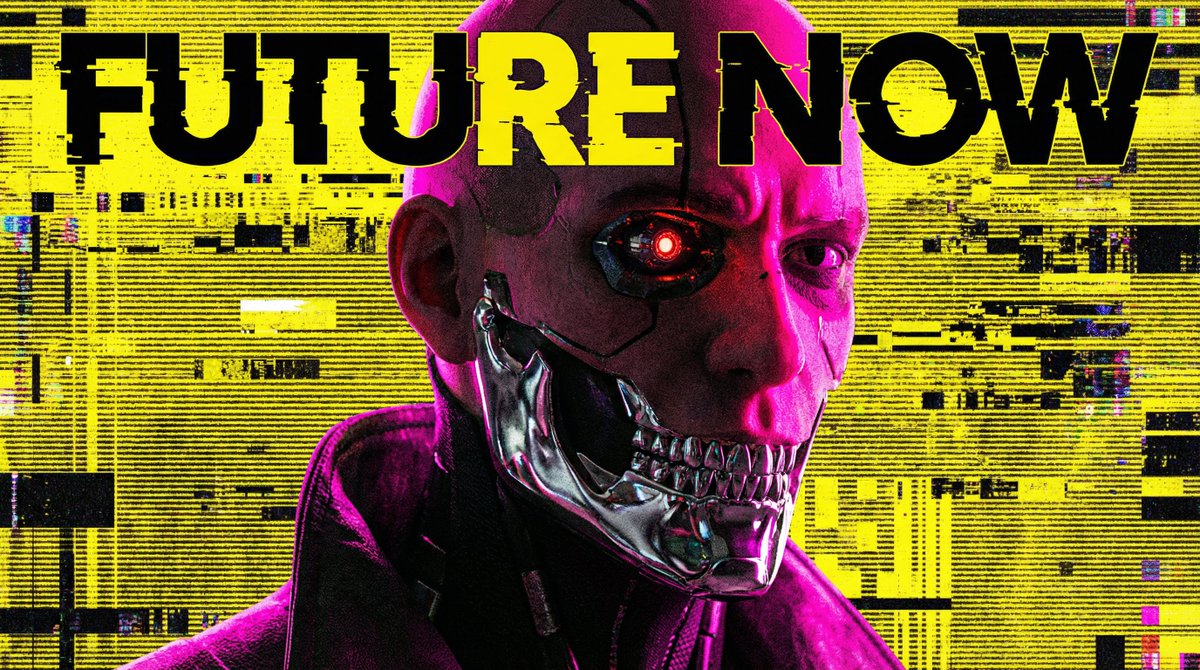 Peaceful anime hillside landscape