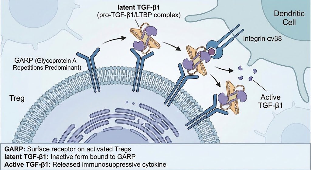 GARP biology for Tregs illustration