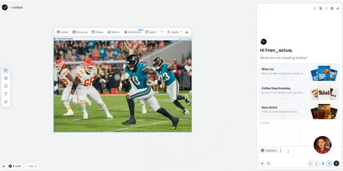 Cartoon version of an existing image