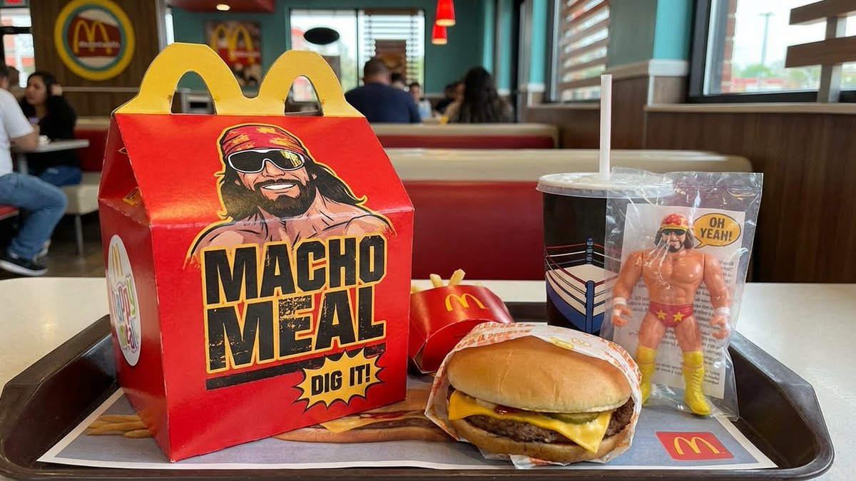 Sora video prompt for Macho Meal McDonald’s commercial