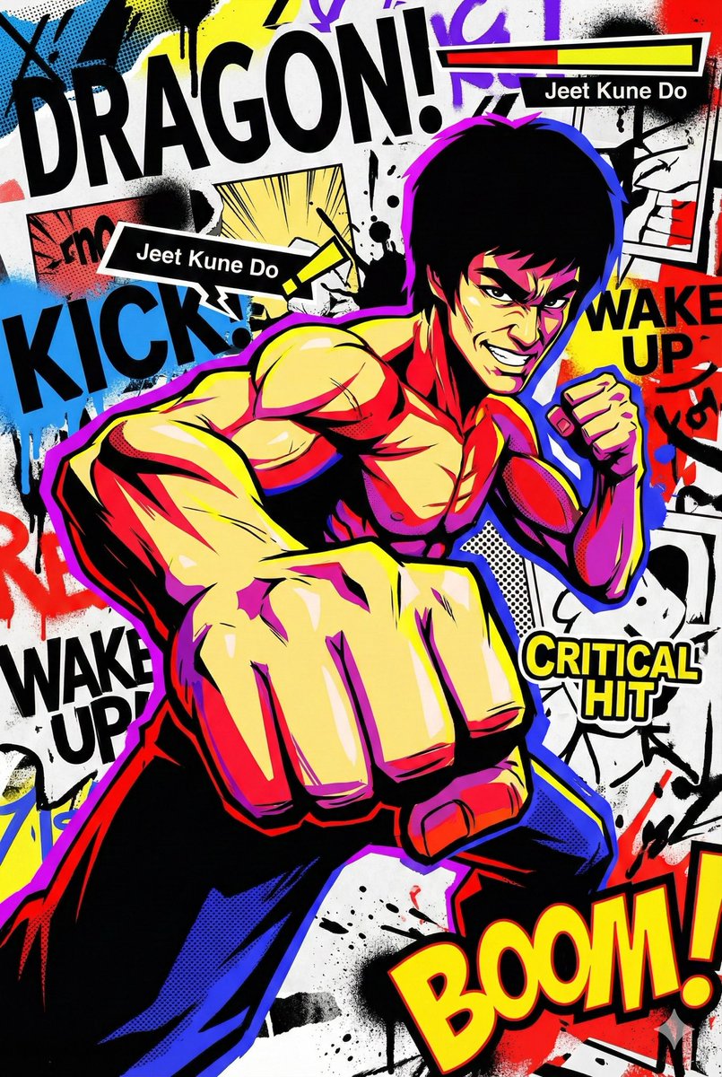 Persona 5-inspired pop-art anime poster for a custom chuunibyou character