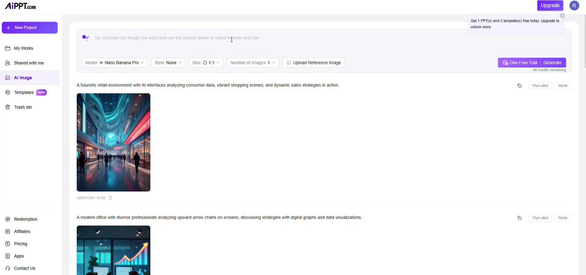 Plug-and-Play Prompt for AI Business Meeting Image