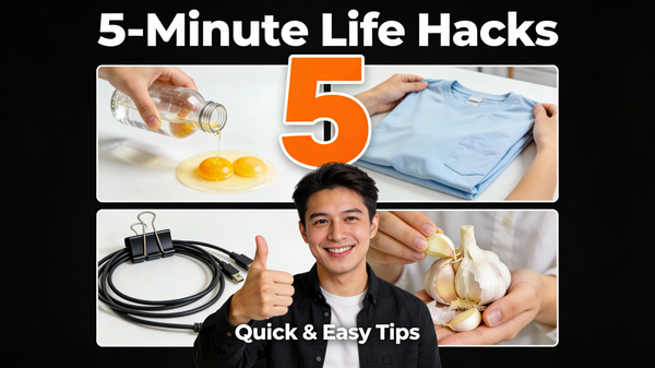 5-Minute Life Hacks Thumbnail - Image 1