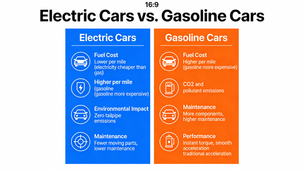 Electric vs. Gasoline Cars Comparison - Image 1