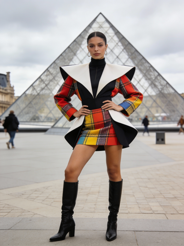 Paris Fashion Influencer Street Style - Image 1