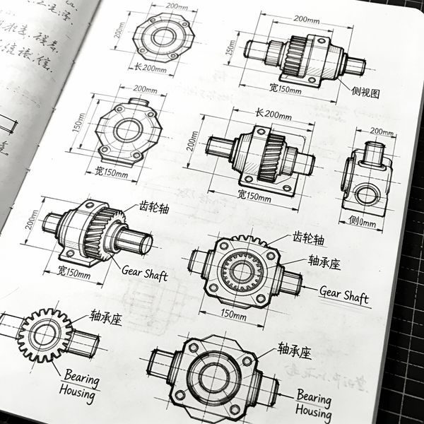 Mechanical Design Sketch Notes - Image 1