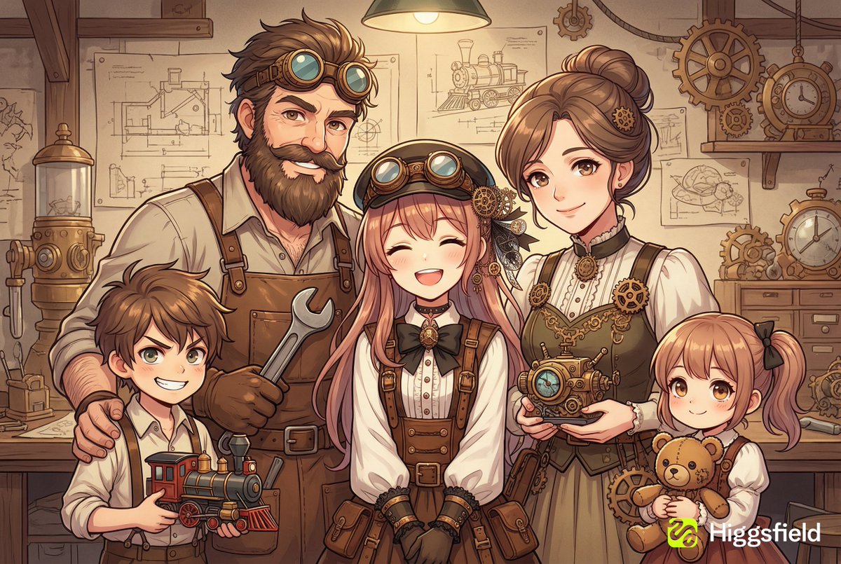 Family Photo Generation from Single Character Image 2