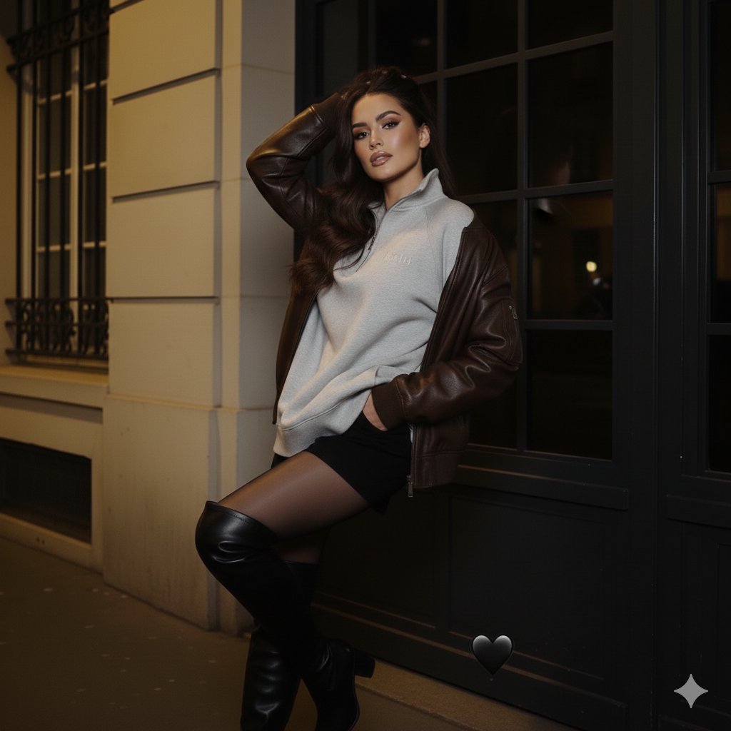 Chic Late-Night Street Style Editorial