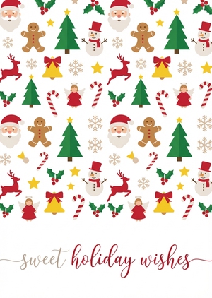 A beautiful, printable Christmas greeting card design, 1:1.4... - 1