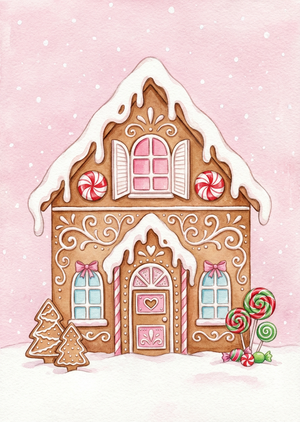 A beautiful and whimsical watercolor illustration of a festi... - 1