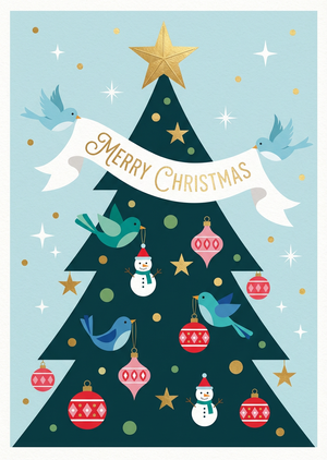 A beautifully crafted, high-quality printable Christmas card... - 1