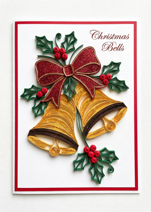 A beautiful, high-quality, printable Christmas greeting card... - 1