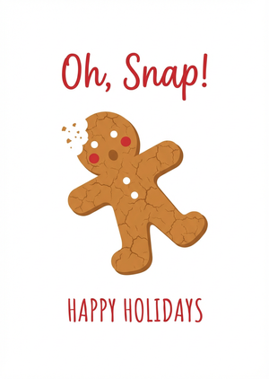 A printable, high-quality holiday greeting card design, aspe... - 1