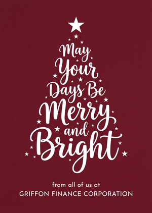 An exquisite, printable corporate holiday card design with a... - 1