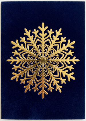 An exquisite luxury card design, --ar 10:14. A deep navy blu... - 1