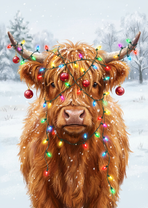 A charming and fuzzy Christmas illustration, aspect ratio 1:... - 1