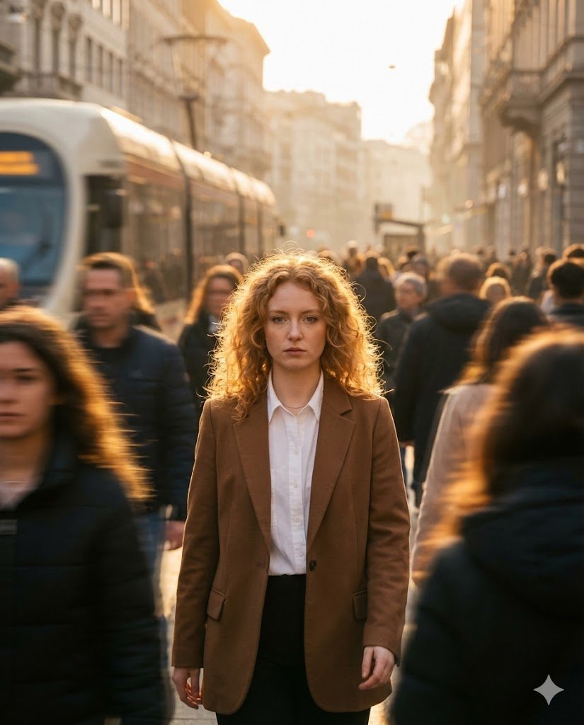 Moody Cinematic Street Photography Prompt