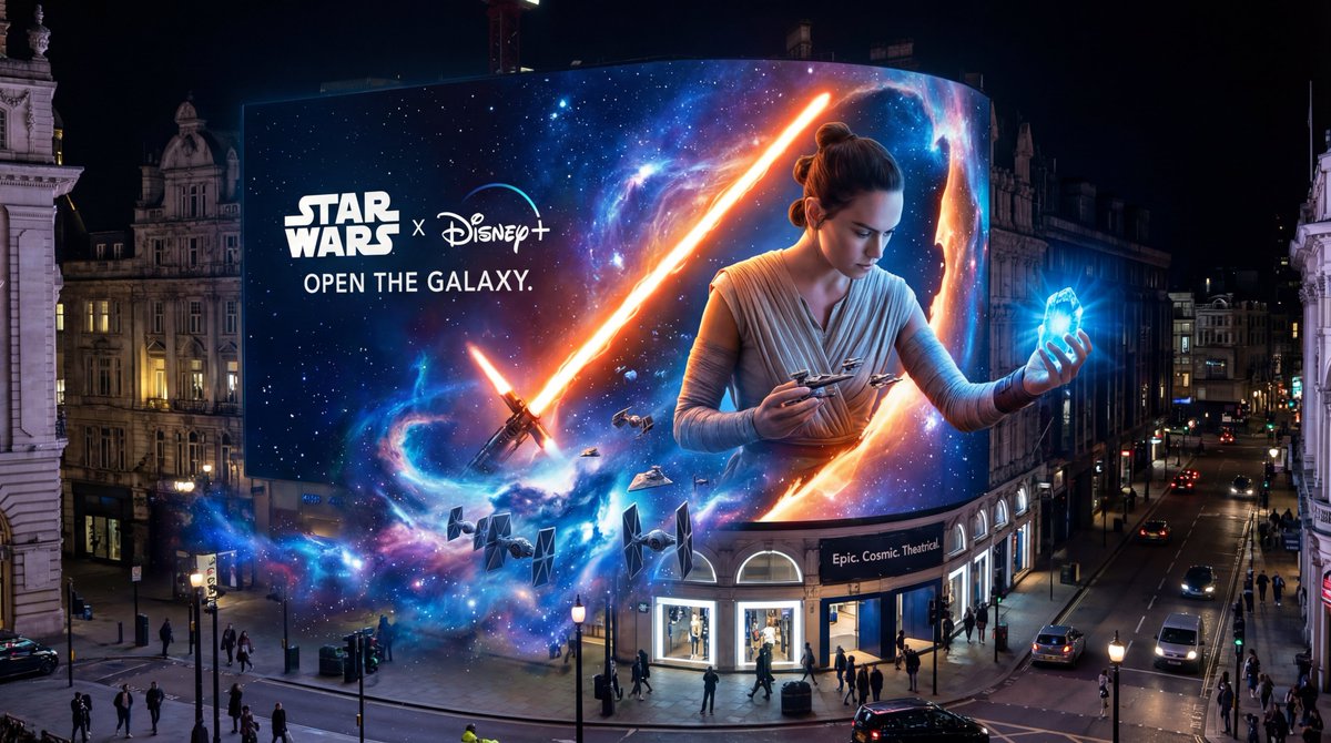 Star Wars 3D Billboard Concept