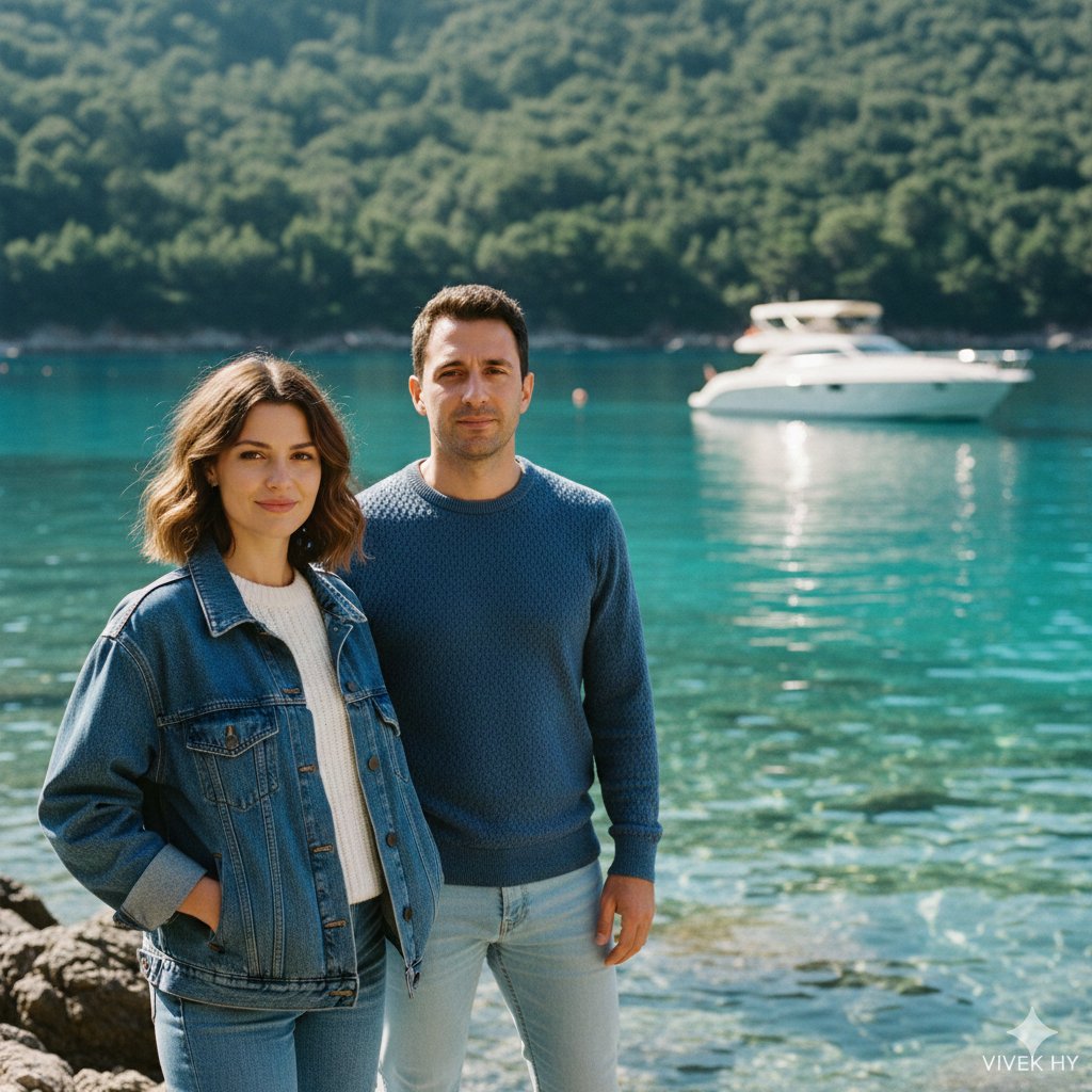 8K Cinematic Coastal Vacation Portrait