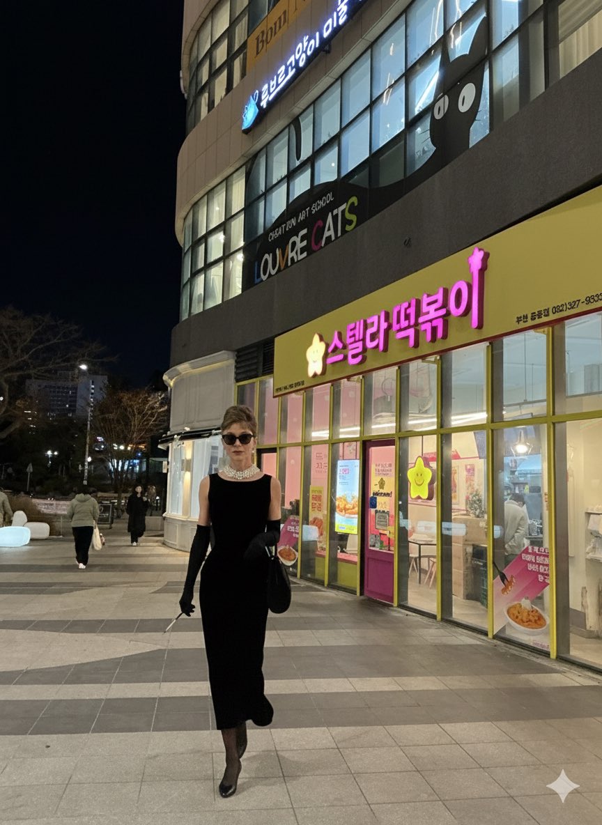 Audrey Hepburn in 'Breakfast at Tiffany's' Prompt