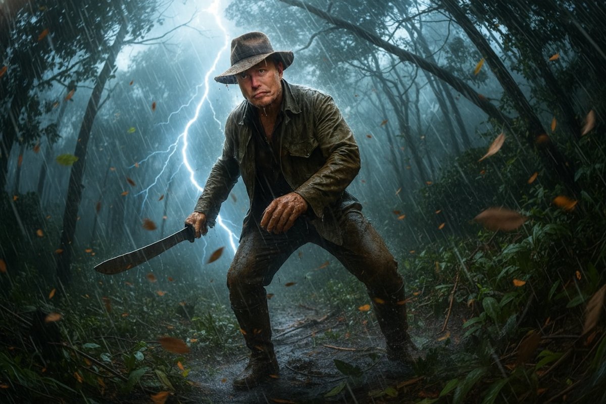 Jungle Explorer Scene Prompt