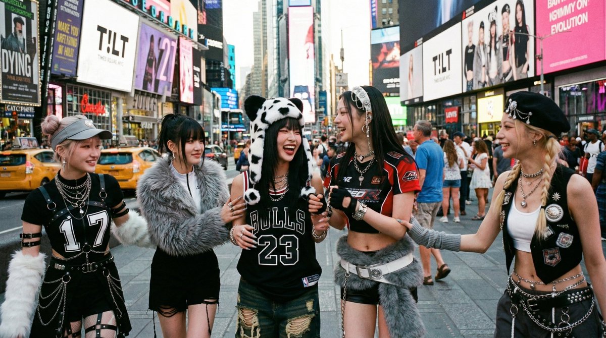Fictional K-pop Artist Image Generation (Reference Based) 3