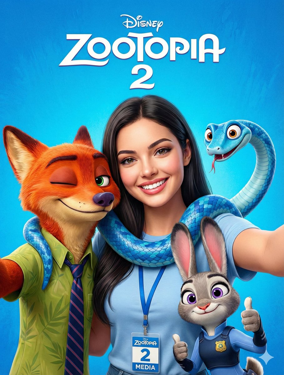 Zootopia 2 Promotional Selfie