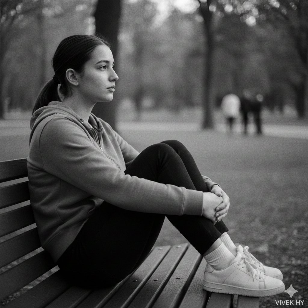 Cinematic Black & White Portrait with Face Match