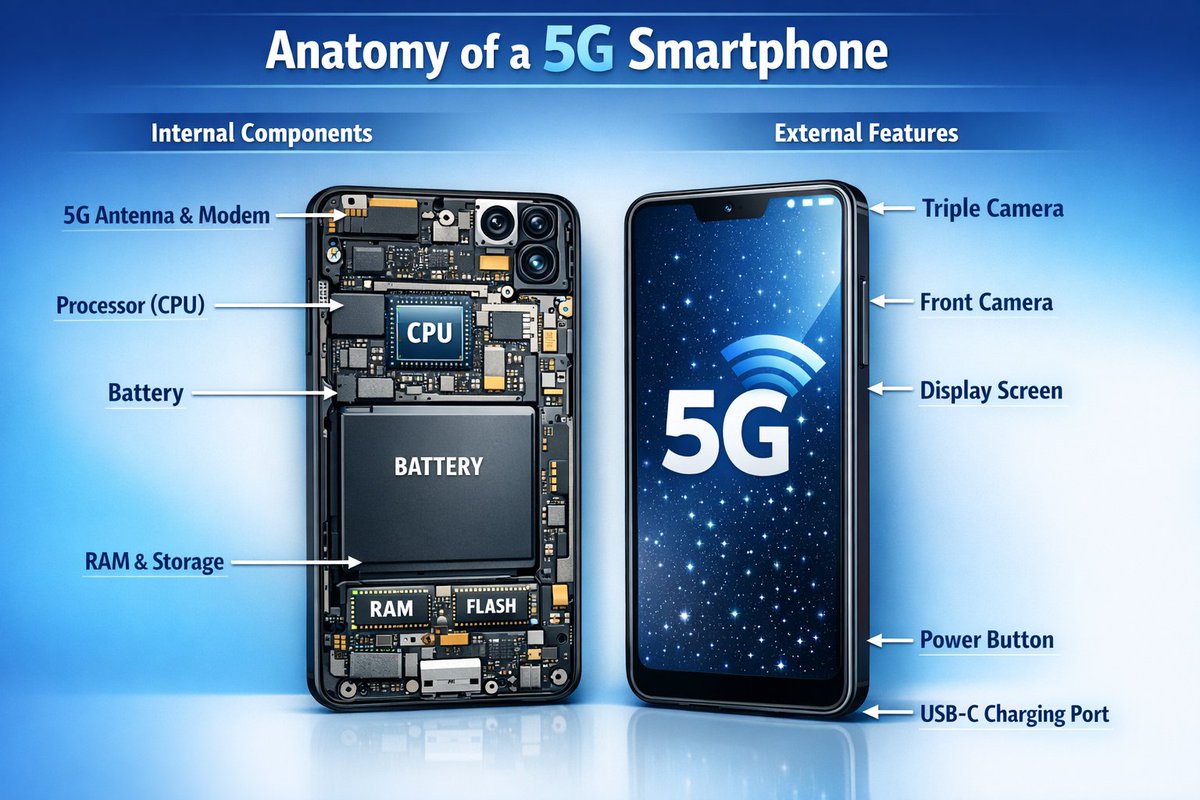 5G Smartphone Infographic Prompt - Image 2