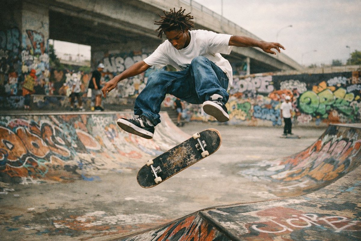 Skateboarding Teenager Film Photography Prompt - Image 2