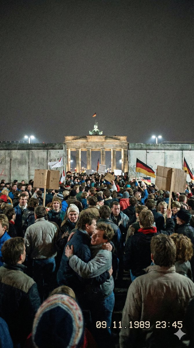 Historical Realism Prompt for Berlin Wall Photo - Image 1