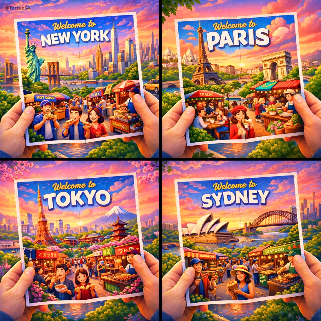 City Poster prompt tested on GPT-1.5 - Image 1
