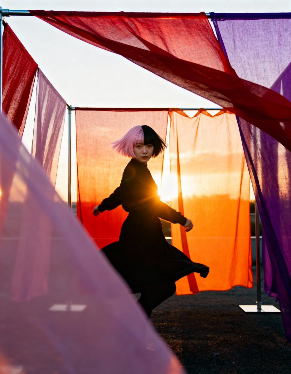 Portrait: Silhouette in Strong Light - Image 1