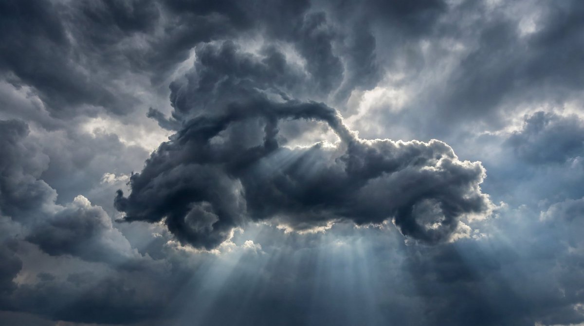 Dramatic Cloud Formation Illusion 2