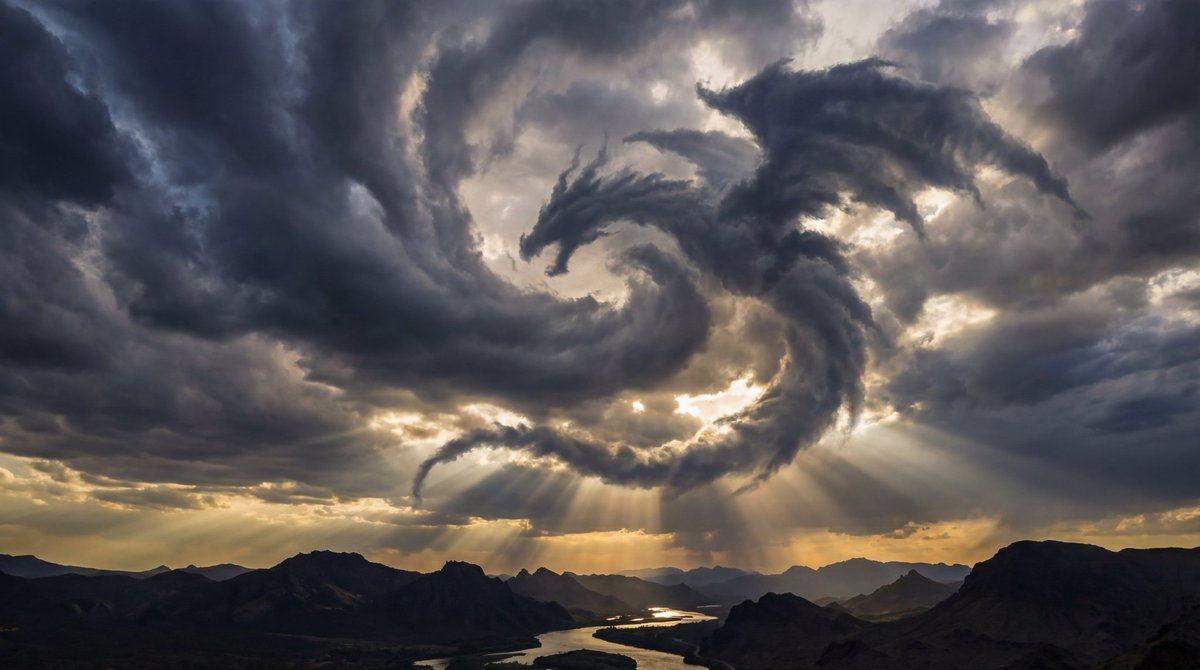 Dramatic Cloud Formation Illusion 3