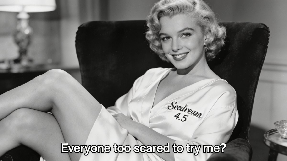 Comic / Storyboard - Archival Film Still of a Glamorous Femme Fatale - 1