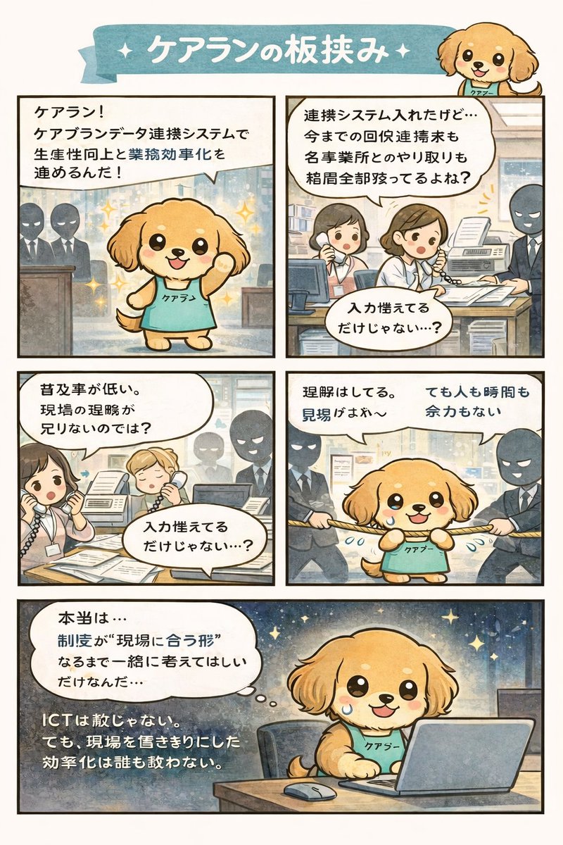 Comic / Storyboard - Manga Character Concept for Official System Promotion - 1