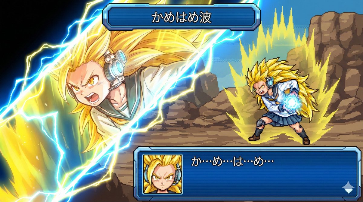 Kamehameha Style Transformation Prompts 2