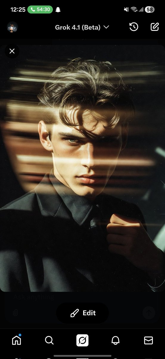 Moody Cinematic Portrait with Motion Blur and Directional Lighting - Image 2