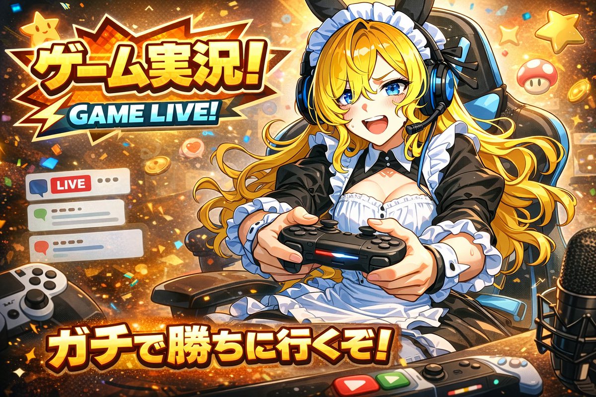 VTuber Gaming Thumbnail Creation Prompt - Image 3
