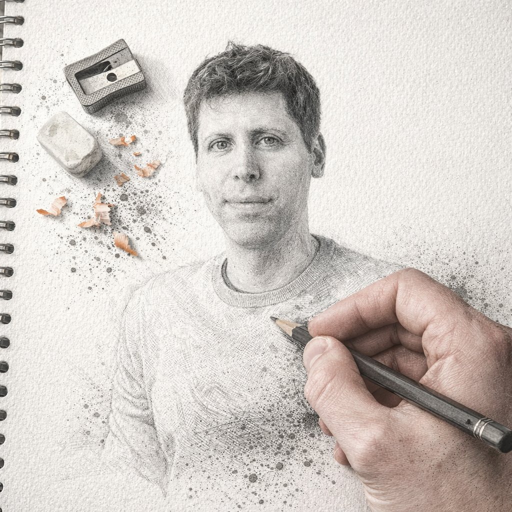 Ultra-Detailed 3D Graphite Pencil Sketch Generation - Image 1