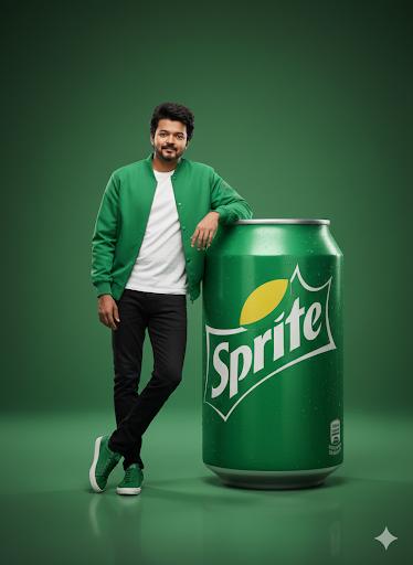 Hyper-realistic Studio Portrait with Oversized Product Integration (Sprite) - Image 2
