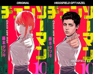 Character Visual Update while Preserving Original Atmosphere