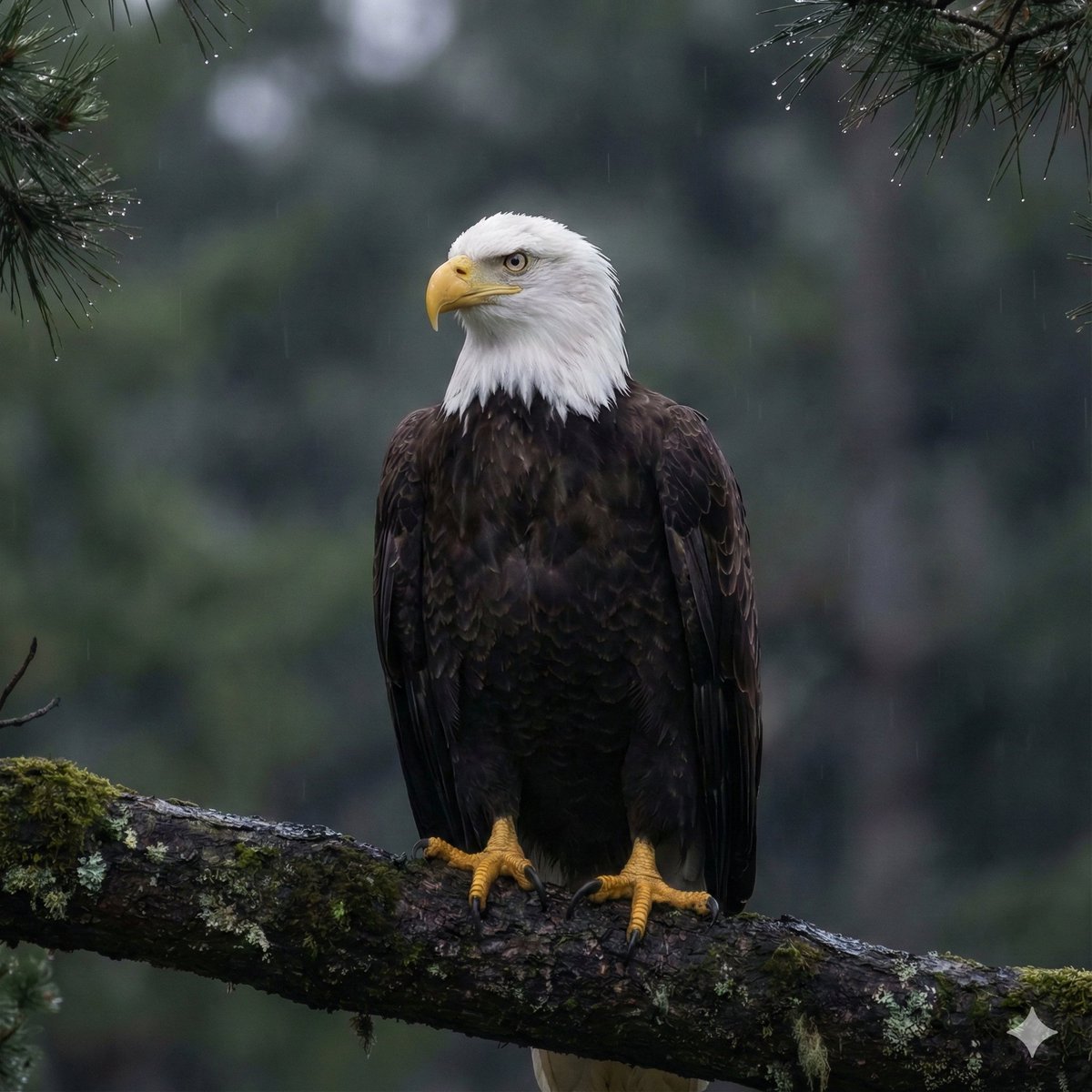 Majestic Bald Eagle Wildlife Portrait