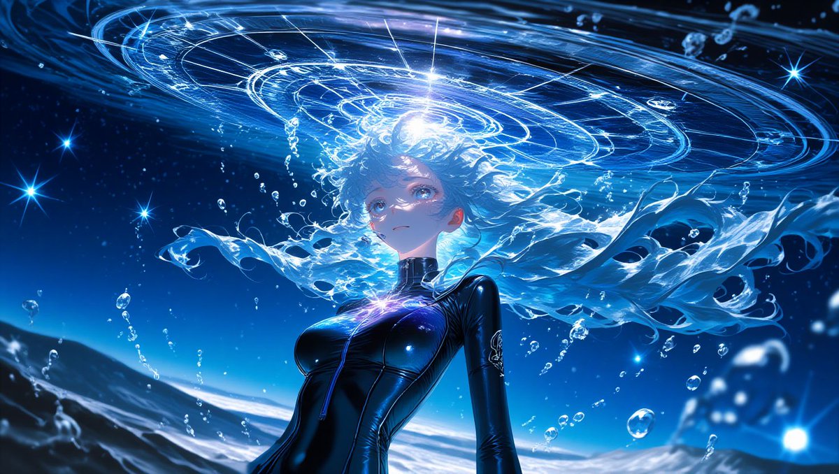 Anime Style AI Image Generation Prompt for Deep Sea Fantasy 4