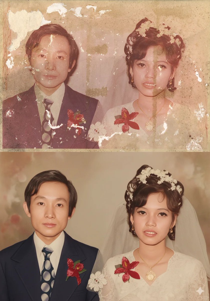 Old Photo Restoration Prompt for Nano Banana Pro