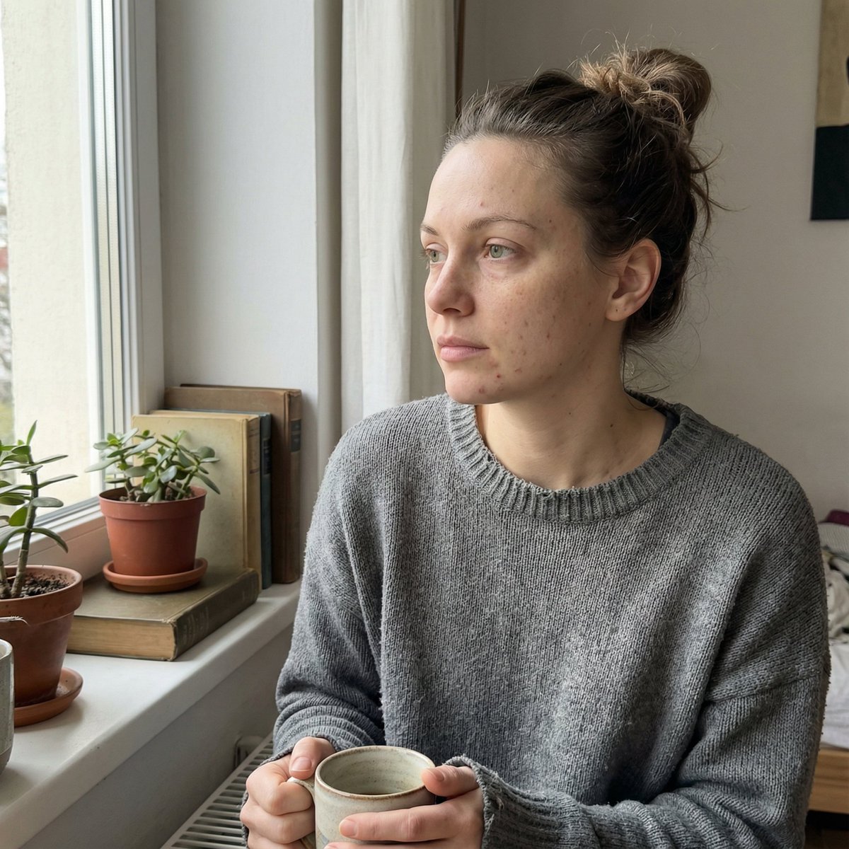 Realistic Candid Portrait Comparison Prompt 2